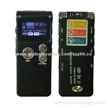 Mini Voice Recorders, Built-in High-quality Sensitive Microphone, 3D Sound Quality